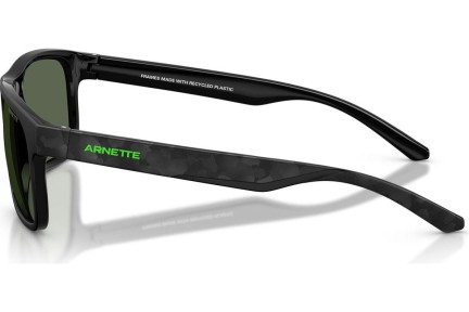Okulary przeciwsłoneczne Arnette AN4341 290071 Kwadratowe Czarne