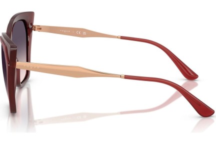 Okulary przeciwsłoneczne Vogue Eyewear VO5521S 322136 Kocie oczy Czerwone