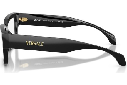 Okulary korekcyjne Versace VE3374U GB1 Kwadratowe Czarne