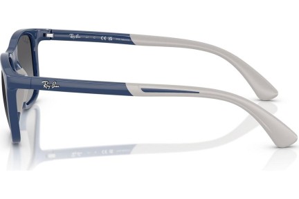 Okulary przeciwsłoneczne Ray-Ban Junior RJ9084S 7187T3 Kwadratowe Niebieskie