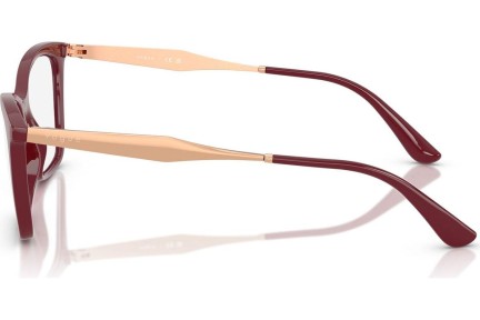 Okulary korekcyjne Vogue Eyewear VO5624 2875 Kocie oczy Czerwone