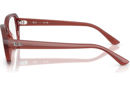 Okulary korekcyjne Ray-Ban Shea RX7258 8436 Kwadratowe Czerwone