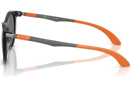 Okulary przeciwsłoneczne Ray-Ban Junior RJ9082S 71856G Okrągłe Szare