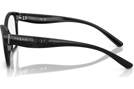 Okulary korekcyjne Vogue Eyewear VO5628 W44 Kocie oczy Czarne