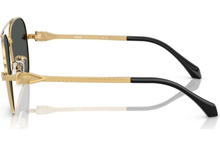 Okulary przeciwsłoneczne Versace VE2283 100287 Pilotki (Aviator) Złote