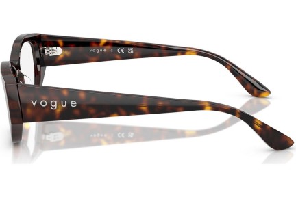 Okulary korekcyjne Vogue Eyewear VO5640U W656 Prostokątne Havana