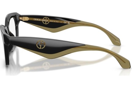 Okulary korekcyjne Giorgio Armani AR7277U 5001 Kwadratowe Czarne