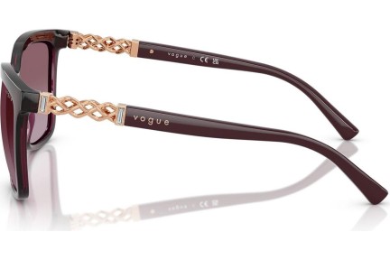 Okulary przeciwsłoneczne Vogue Eyewear VO5633SB 29898H Kwadratowe Czerwone