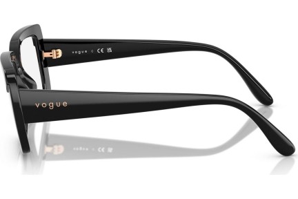 Okulary korekcyjne Vogue Eyewear VO5636U W44 Prostokątne Czarne