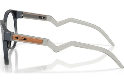 Okulary korekcyjne Oakley Hstn Rx OX8139 813909 Okrągłe Niebieskie