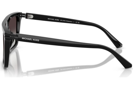 Okulary przeciwsłoneczne Michael Kors Edgewater MK2249U 30058G Kwadratowe Czarne