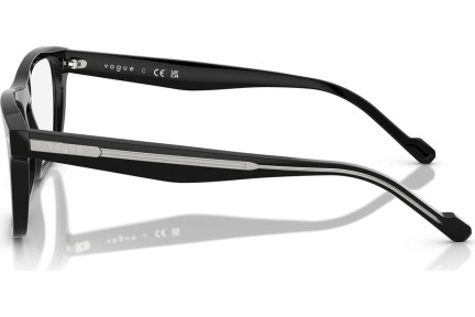 Okulary korekcyjne Vogue Eyewear VO5619 W44 Kwadratowe Czarne