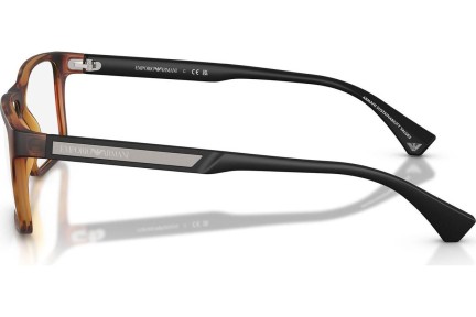 Okulary korekcyjne Emporio Armani EA3038 5002 Kwadratowe Havana