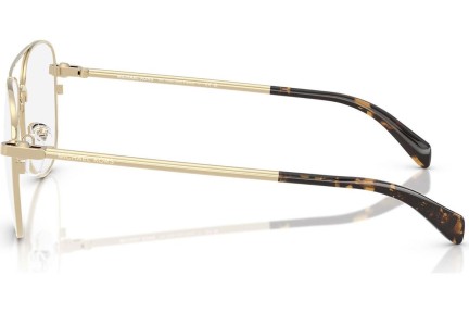 Okulary korekcyjne Michael Kors Sao Paulo MK3089 1014 Pilotki (Aviator) Złote