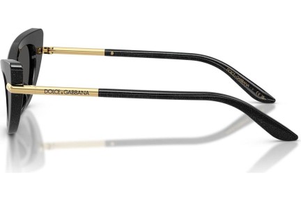 Okulary przeciwsłoneczne Dolce & Gabbana Junior DX4008 324187 Kocie oczy Czarne