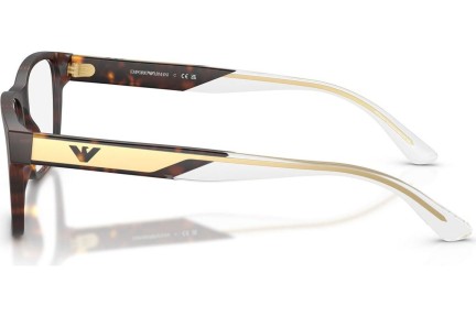 Okulary korekcyjne Emporio Armani EA3239 5002 Prostokątne Havana