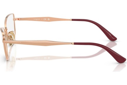 Okulary korekcyjne Vogue Eyewear VO4333 5152 Kocie oczy Złote