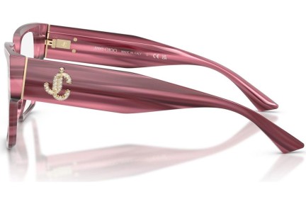 Okulary korekcyjne Jimmy Choo JC3032B 5064 Kwadratowe Różowe