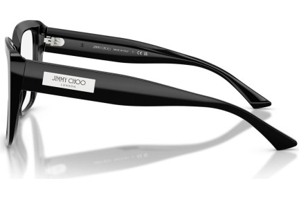 Okulary korekcyjne Jimmy Choo JC3037 5000 Kocie oczy Czarne