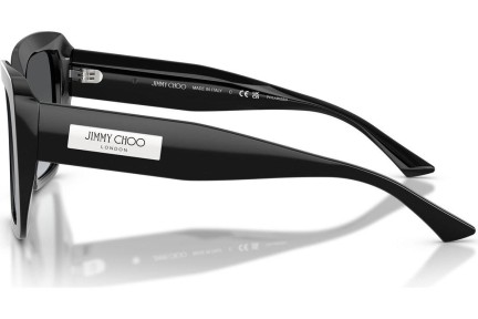 Okulary przeciwsłoneczne Jimmy Choo JC5042 5000T3 Polarized Kwadratowe Czarne
