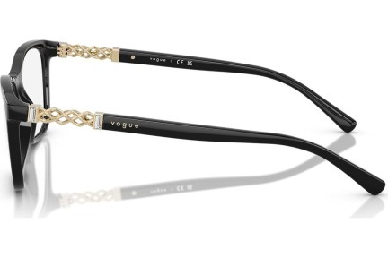 Okulary korekcyjne Vogue Eyewear VO5632B W44 Kwadratowe Czarne