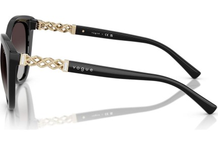 Okulary przeciwsłoneczne Vogue Eyewear VO5634SB W44/8G Kocie oczy Czarne