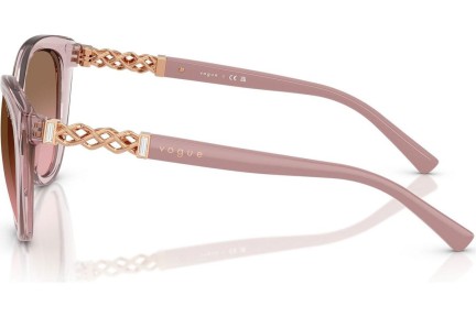 Okulary przeciwsłoneczne Vogue Eyewear VO5634SB 282814 Kocie oczy Różowe