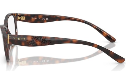 Okulary korekcyjne Vogue Eyewear VO5627 2718 Kocie oczy Havana