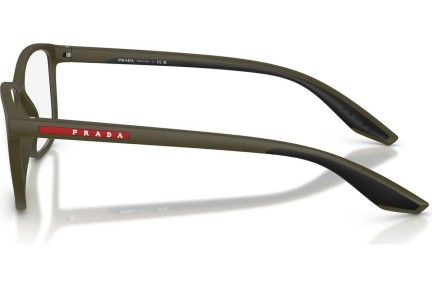 Okulary korekcyjne Prada Linea Rossa PS07RV 15X1O1 Kwadratowe Zielone