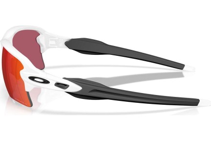 Okulary przeciwsłoneczne Oakley Flak 2.0 XXL OO9488 948803 Prostokątne Białe
