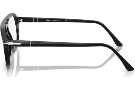 Okulary korekcyjne Persol PO3368V 95 Pilotki (Aviator) Czarne