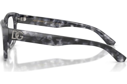 Okulary korekcyjne Dolce & Gabbana DG3416 3445 Kwadratowe Szare