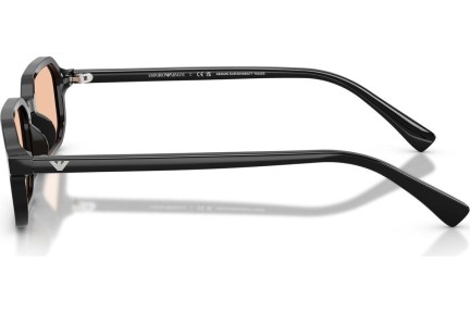 Okulary przeciwsłoneczne Emporio Armani EA4253U 501793 Prostokątne Czarne