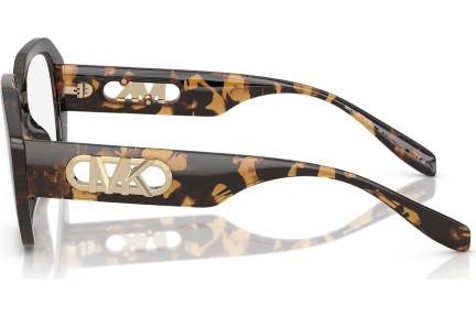 Okulary korekcyjne Michael Kors Valletta MK4148U 3006 Kocie oczy Havana