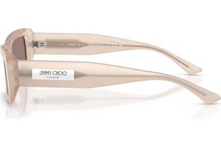 Okulary przeciwsłoneczne Jimmy Choo JC5040U 50257N Prostokątne Brązowe