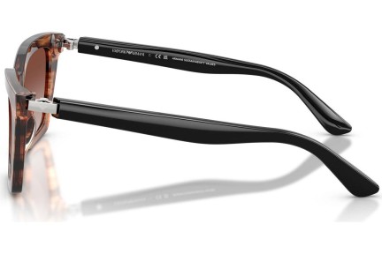 Okulary przeciwsłoneczne Emporio Armani EA4250U 626613 Kocie oczy Havana