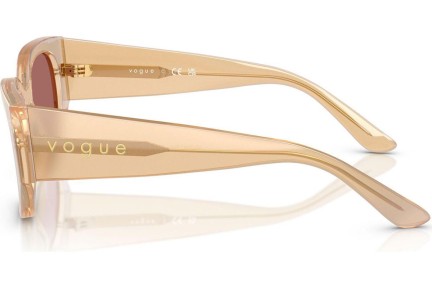Okulary przeciwsłoneczne Vogue Eyewear VO5641SU 323469 Kocie oczy Brązowe