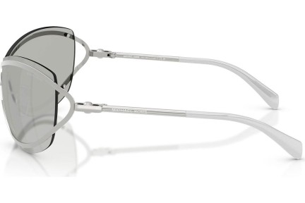 Okulary przeciwsłoneczne Michael Kors La Praia MK1166 19038V Kocie oczy Srebrne