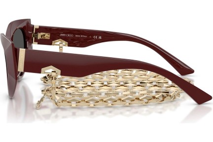 Okulary przeciwsłoneczne Jimmy Choo JC5045U 505787 Kocie oczy Czerwone