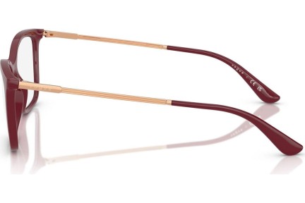 Okulary korekcyjne Vogue Eyewear VO5563 2875 Kwadratowe Czerwone