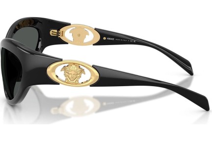Okulary przeciwsłoneczne Versace VE4485 GB1/87 Kocie oczy Czarne
