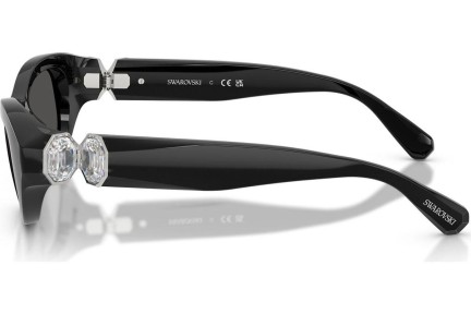 Okulary przeciwsłoneczne Swarovski SK6036U 103887 Owalne Czarne