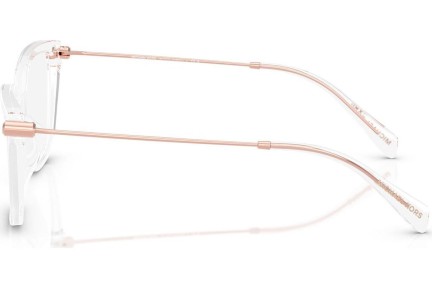 Okulary korekcyjne Michael Kors Kingston MK4150U 3050 Kocie oczy Przezroczyste