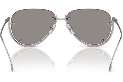 Okulary przeciwsłoneczne Diesel DL1003 103/6G Pilotki (Aviator) Srebrne