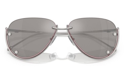 Okulary przeciwsłoneczne Diesel DL1003 103/6G Pilotki (Aviator) Srebrne