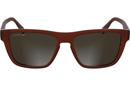 Okulary przeciwsłoneczne Lacoste L6058S 615 Kwadratowe Czerwone