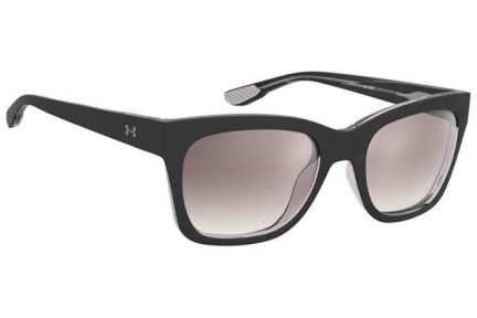 Okulary przeciwsłoneczne Under Armour UADIME 08A/NQ Kocie oczy Czarne