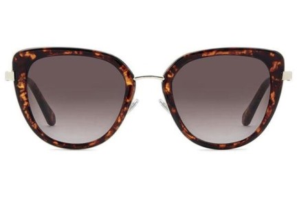 Okulary przeciwsłoneczne Fossil FOS2158/G/S 086/HA Kocie oczy Havana