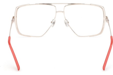 Okulary korekcyjne Guess GU50248 043 Kocie oczy Pomarańczowe