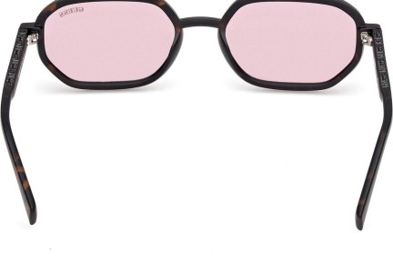 Okulary przeciwsłoneczne Guess GU00233 52Y Prostokątne Havana